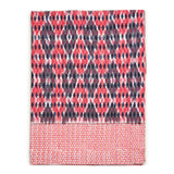 Ikat Tablecloth - Layered Diamond Rose