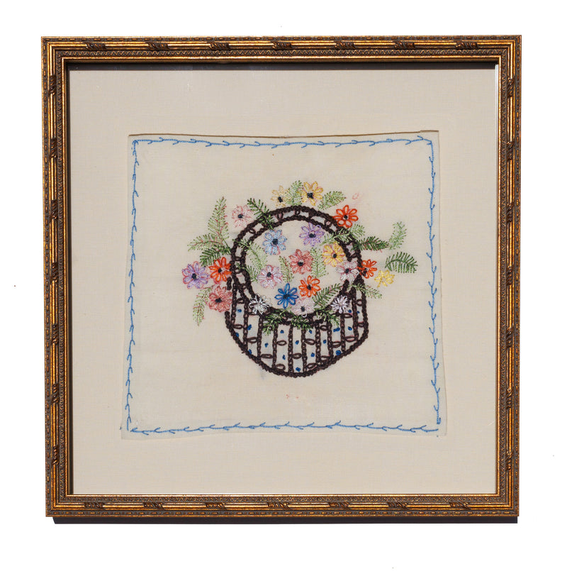 Vintage Floral Embroidery No. 4