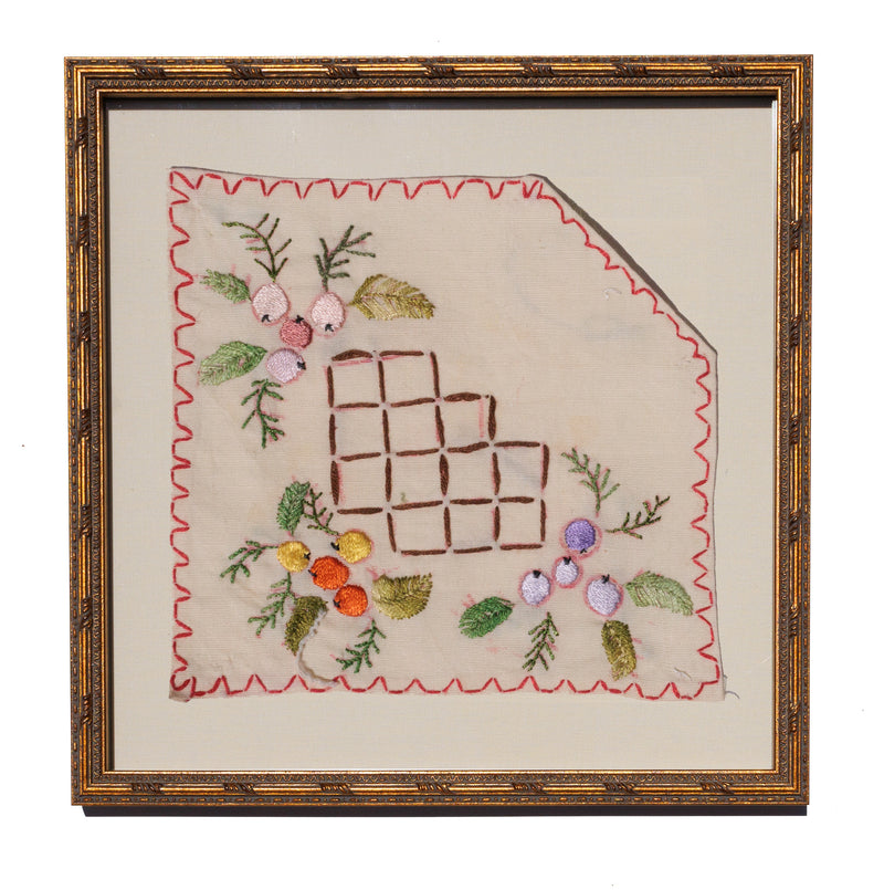 Vintage Floral Embroidery No. 5