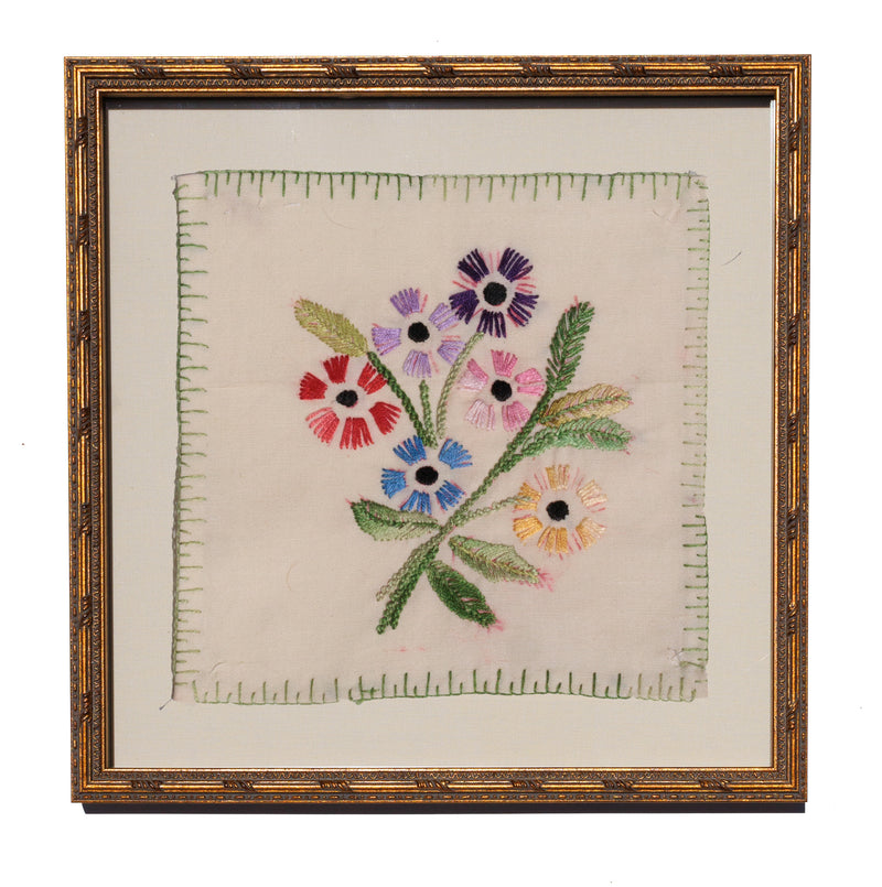Vintage Floral Embroidery No. 6