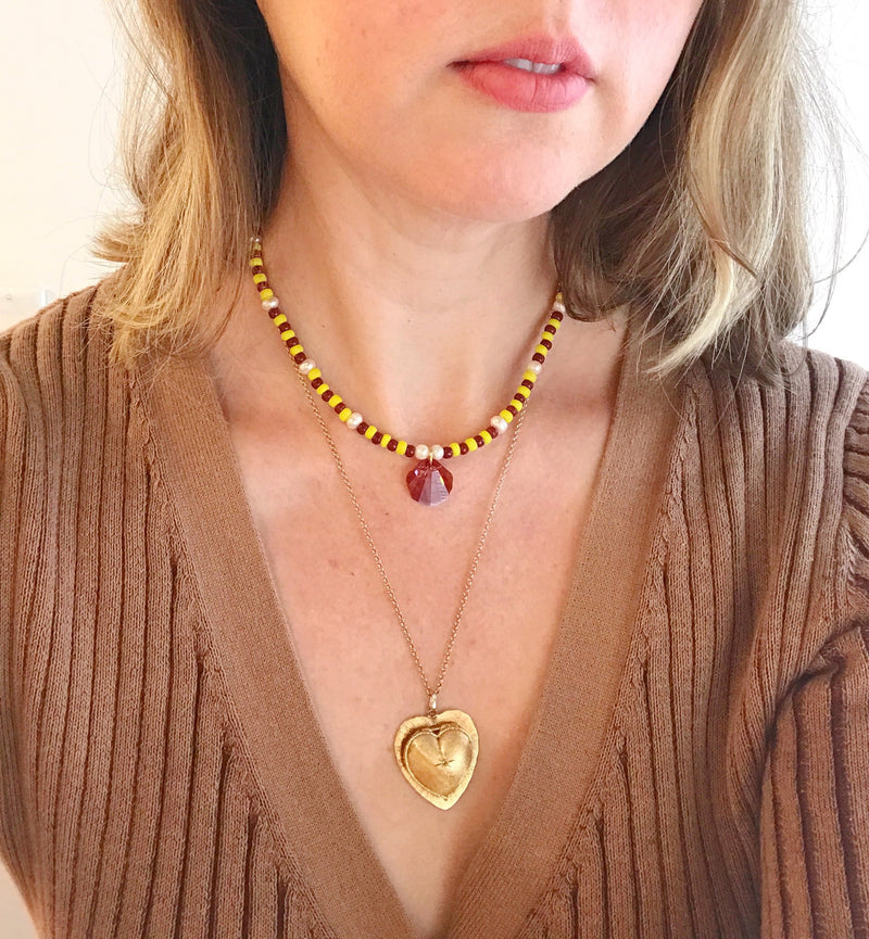 La Concha Necklace - Sea Green