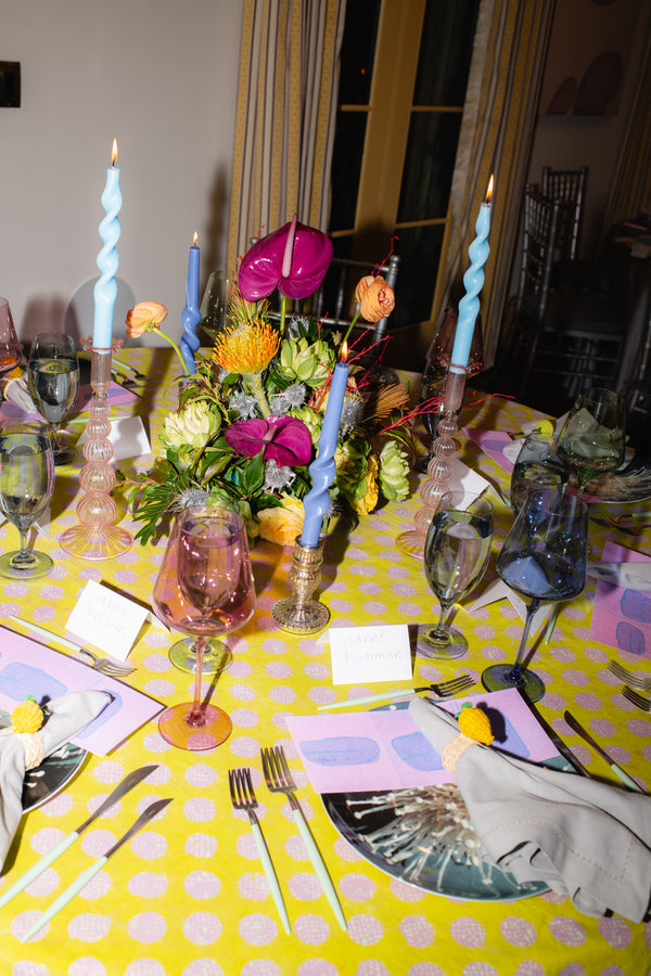 Batik Tablecloth - Patterned Dot