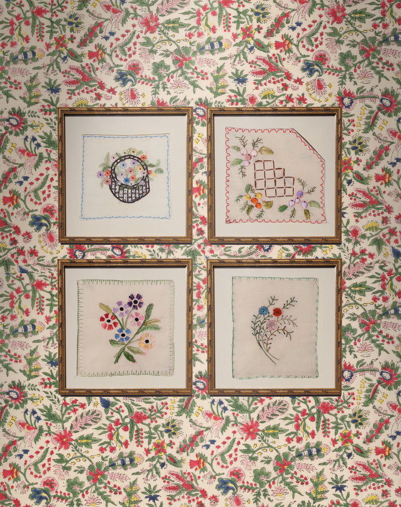 Vintage Floral Embroidery No. 4