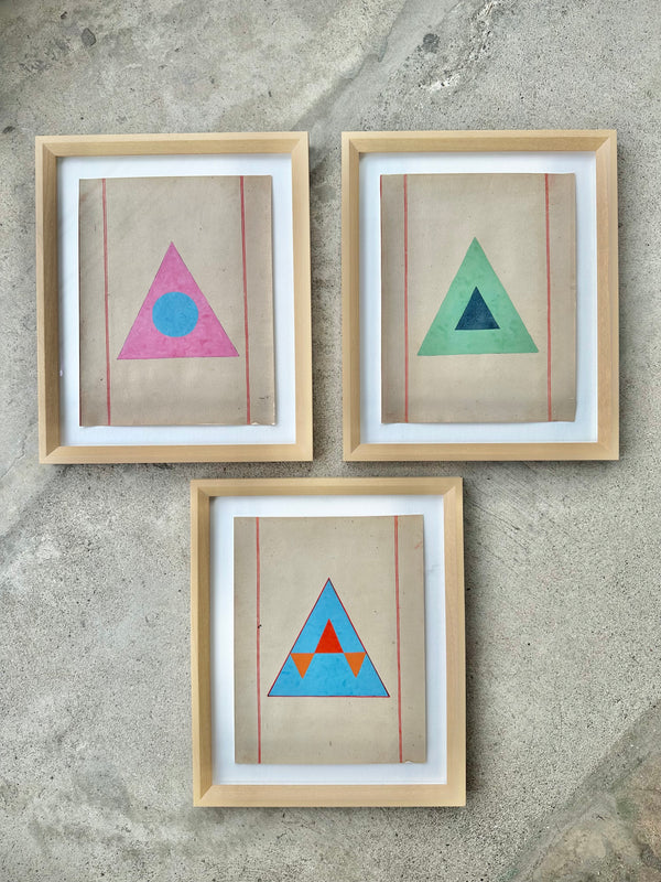 Tantric Triangle Painting No. 1