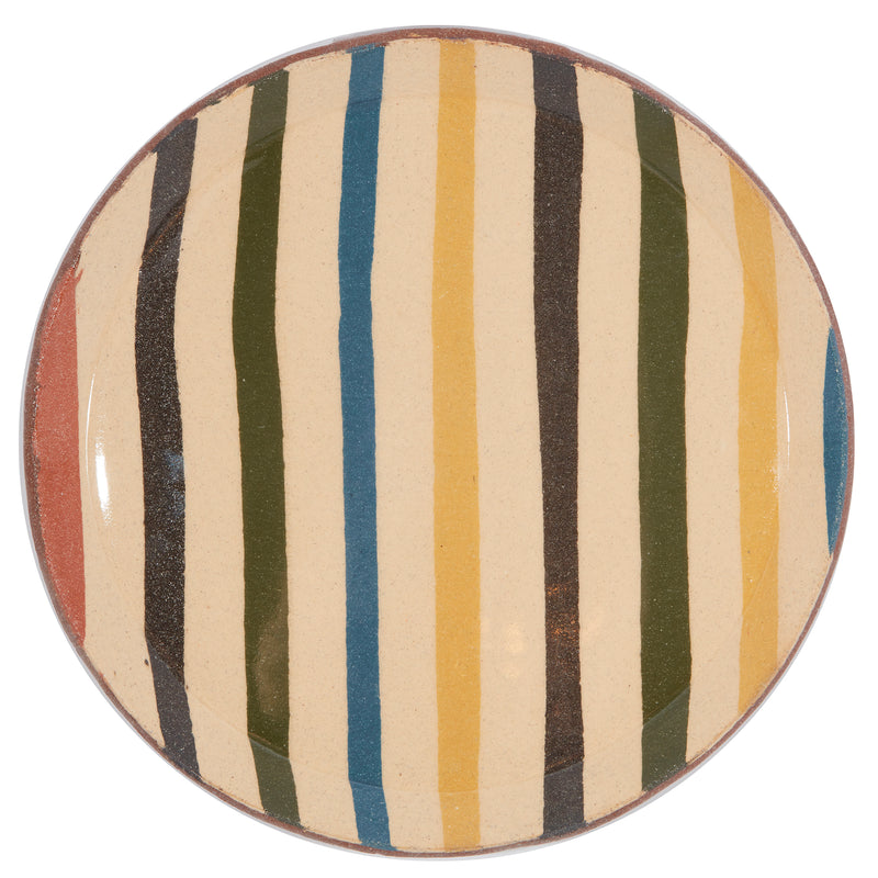 Shane Gabier Stripe Plate - Cream