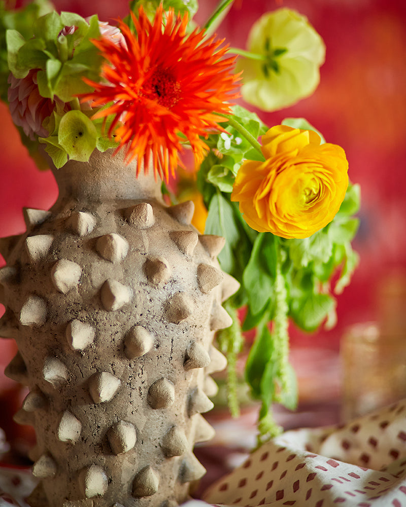 Spiked Oaxacan Vase