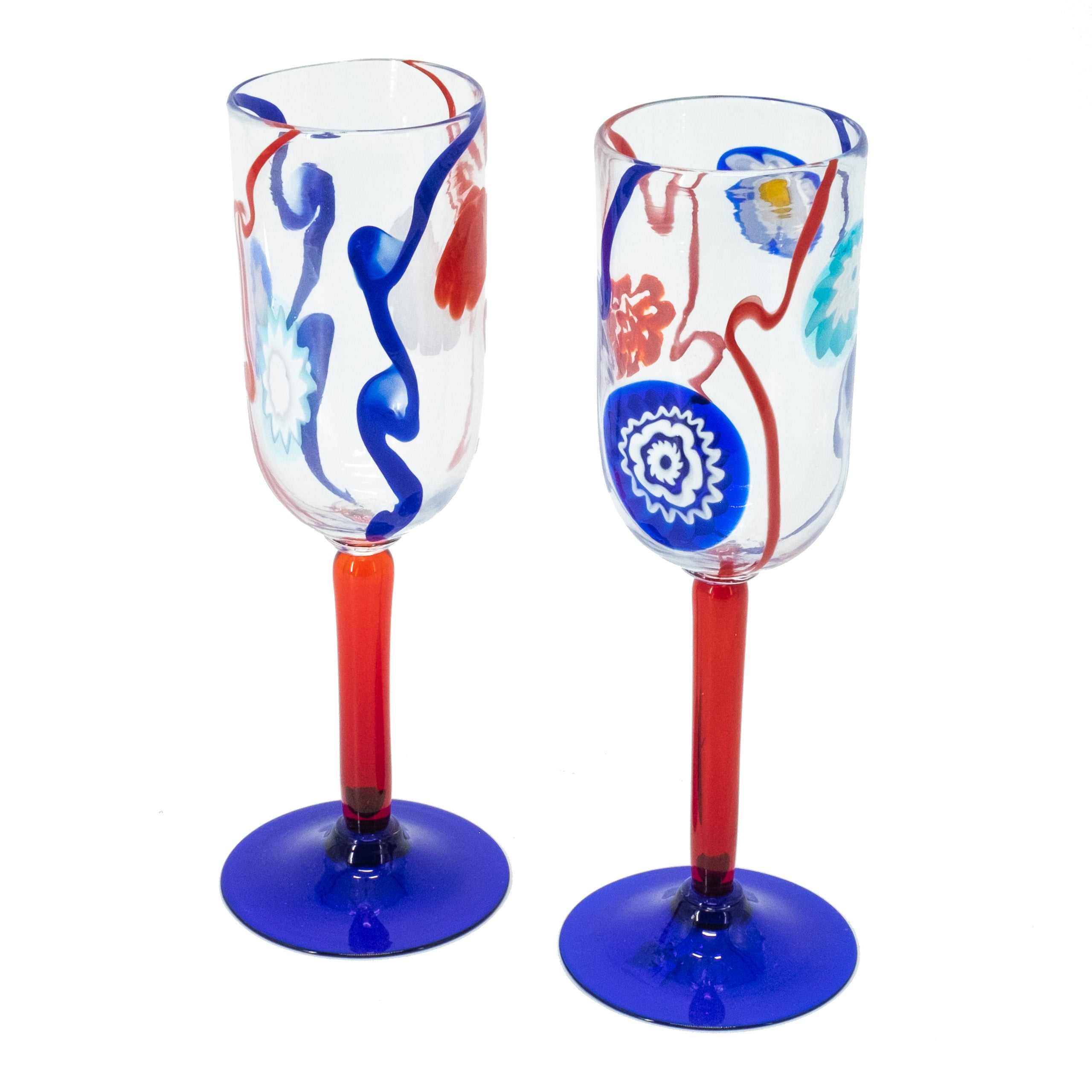 Fantasia Champagne Flutes – Kneeland Co. Rarities