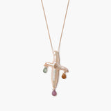 Pearl Cross Necklace