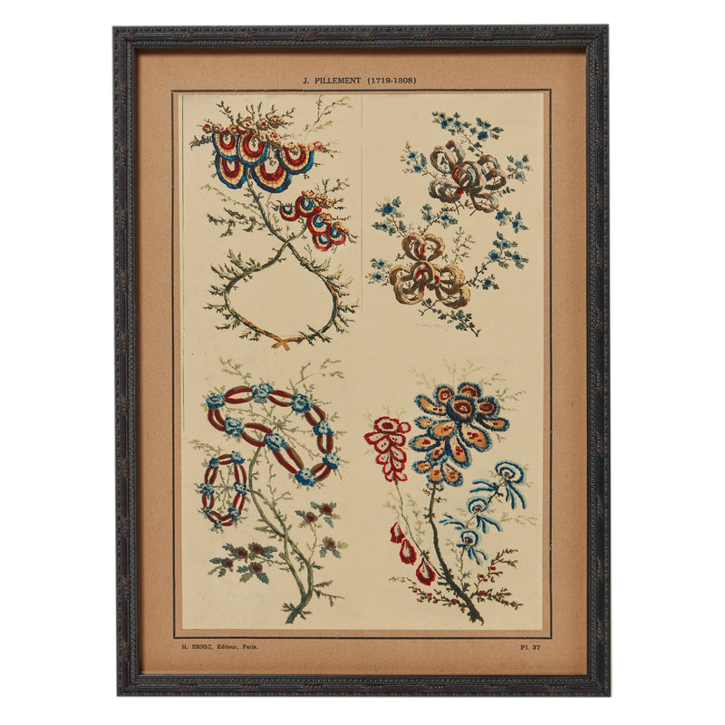 Jean Baptiste Pillement Botanical Print No. 3