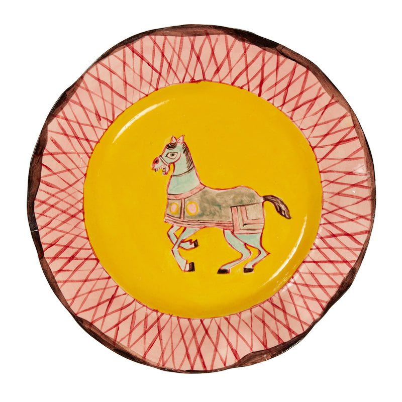 Carnival Horse Plate