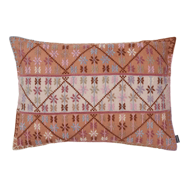 Embroidered Pillow - Imm Omar Dusty Rose