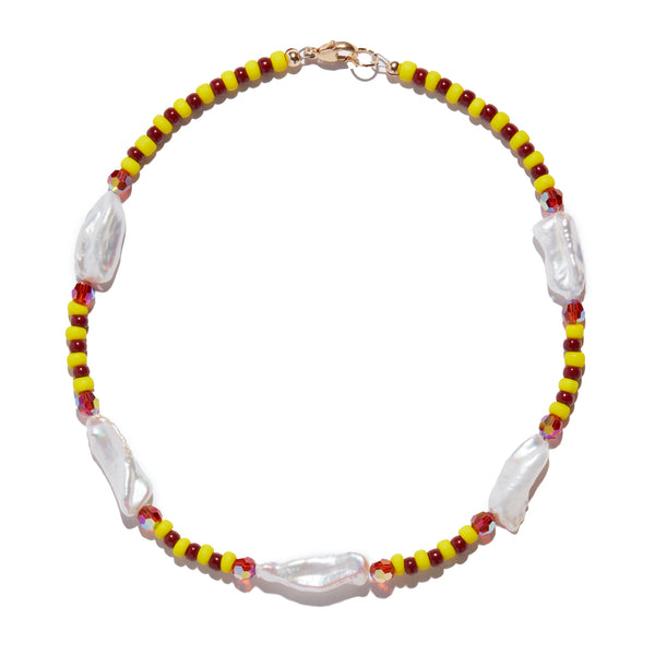 Ines Pearl Necklace - Sienna