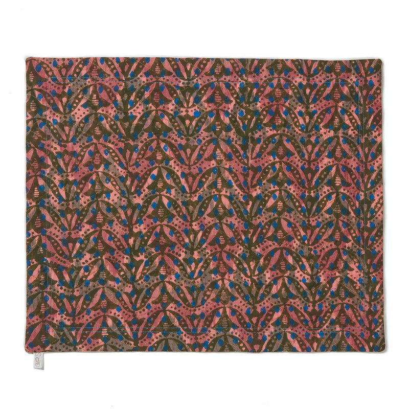 Ikat Placemats - Sage Bluebell