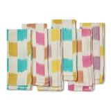 Ikat Napkins - Candy Checkerboard