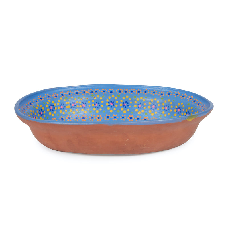 Capula Pottery Blue Serving Bowl