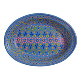 Capula Pottery Blue Serving Bowl