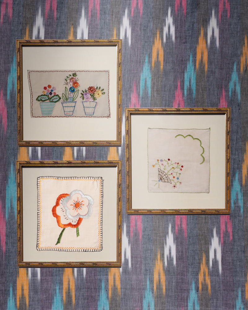 Vintage Floral Embroidery No. 7