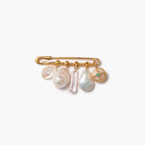 White Pearl Brooch