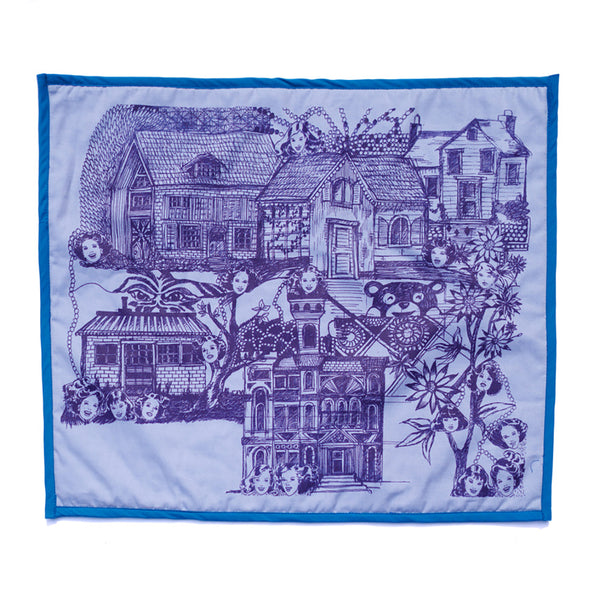 Placemats - Home Sweet Home Blue