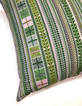 Embroidered Pillow - Fern Hanan