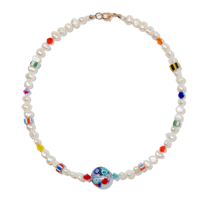 Rosa Pearl Necklace