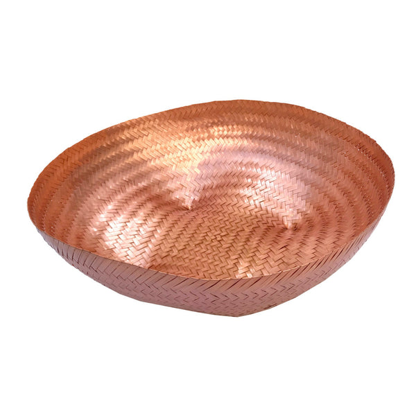 Woven Copper Bowl