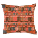 Embroidered Pillow - Malak Chocolate