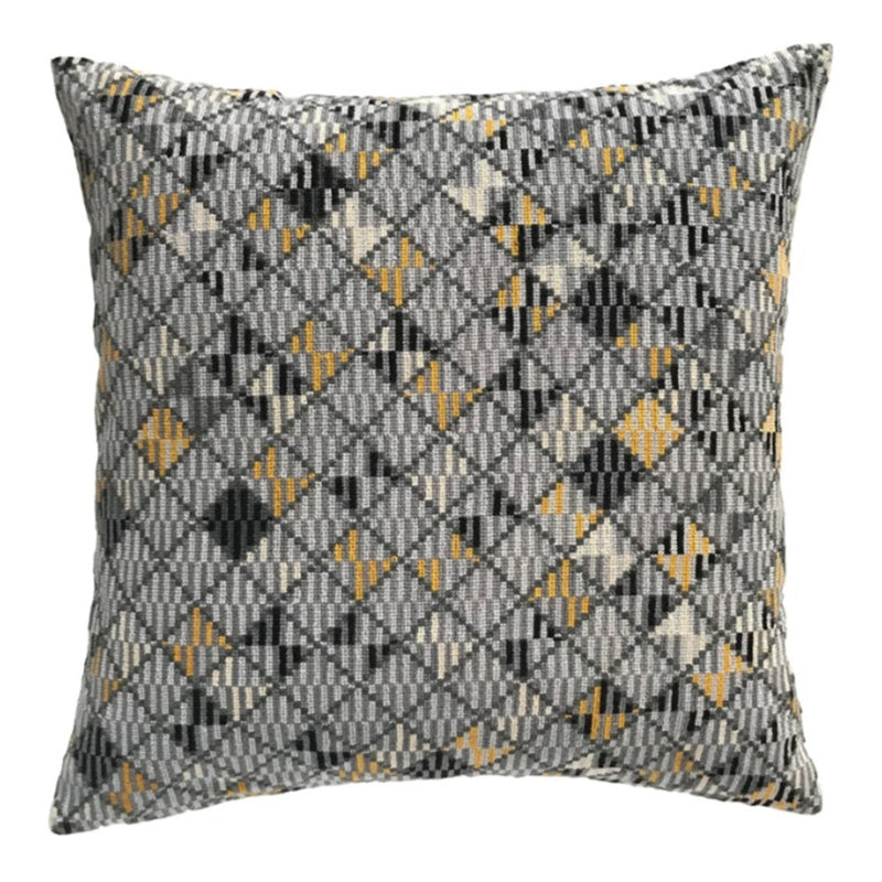 Embroidered Pillow - Grey Holy Mount