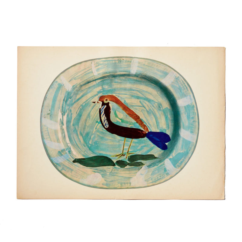 Pablo Picasso Color Plate - Bird